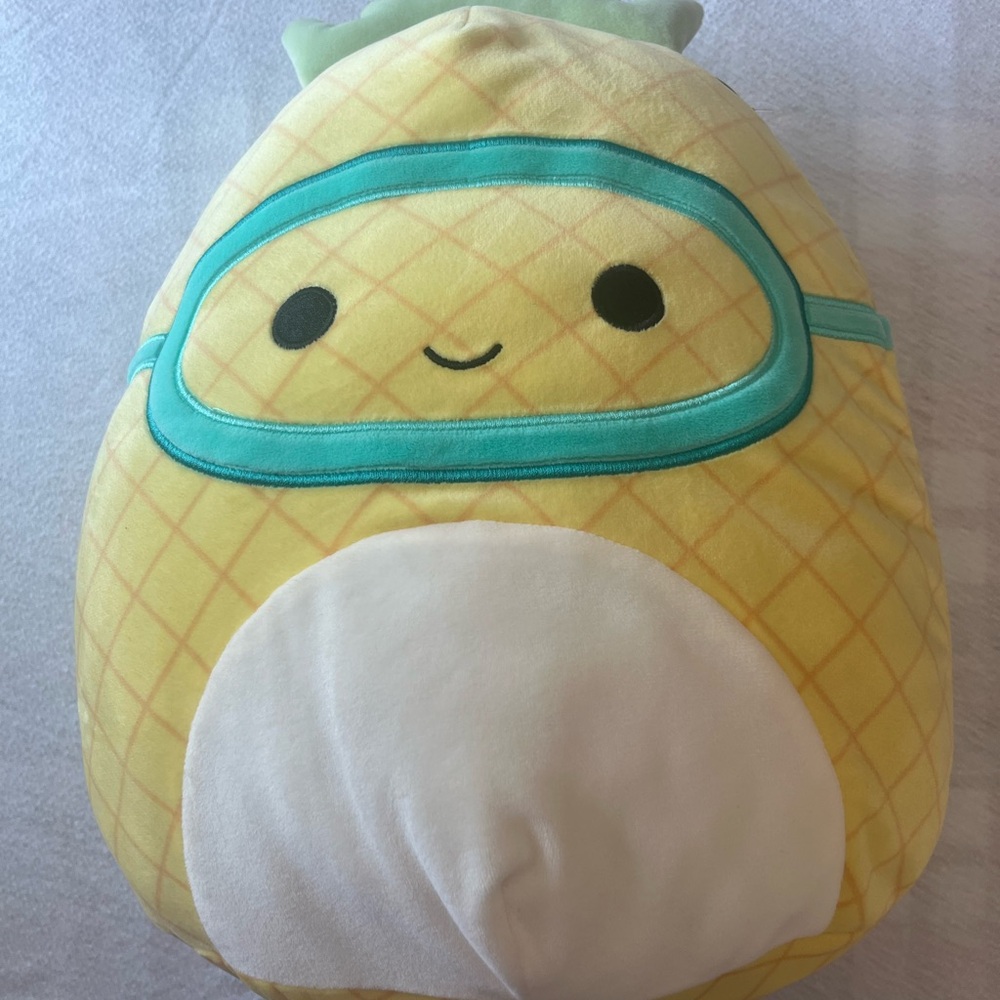 Maui The Pineapple With Goggles Squishmallow 12 Inch